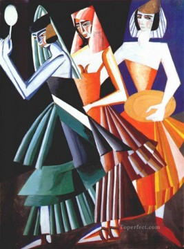 Puramente abstracto Painting - Diseño de vestuario para la danza de los siete velos 1917 Alexandra Exter resumen
